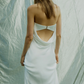 Charlie Strapless Satin Dress